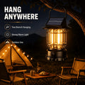 Solar USB Camping Lantern Ultra-Bright LED 360° Hangingcamping Light Portable Design for Tent Hiking Emergencies Function Lamps