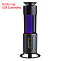 Mosquito Killer Lamp 2-in-1 Anti-Mosquito Lamp Electronic Mosquito Zapper Rechargeable Mosquito Repellent 3-level Timing Mode