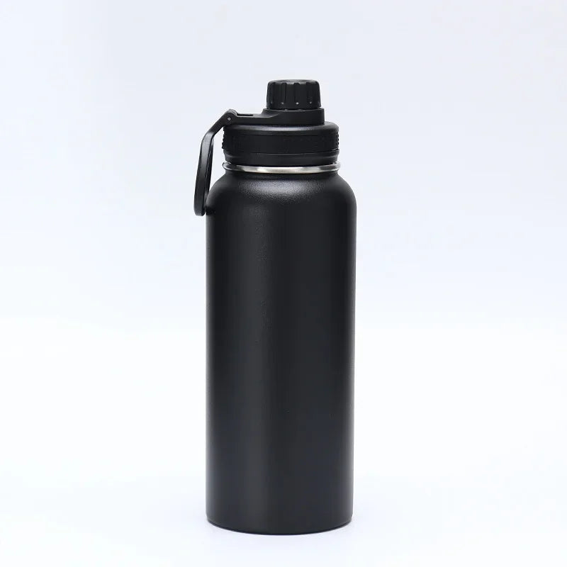 Printed logo 64oz 304 stainless steel insulated cup outdoor portable large capacity vacuum sports kettleCorporate custom gift