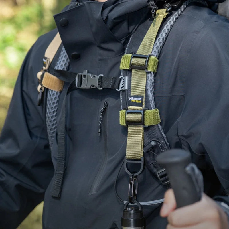 HIKEMAN Outdoor Backpack Shoulder Strap Expansion Strap Backpack Mountaineering Bag Modification Molle Plug-In Accessories