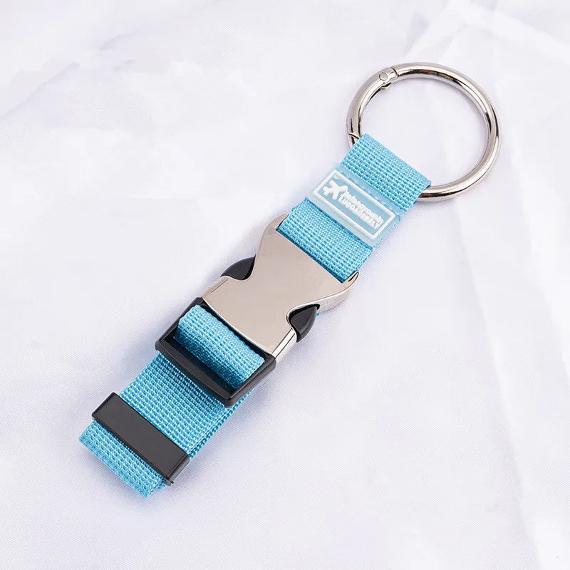 Convenient Luggage Straps Compartment External Hook Outdoor Hiking Bag Hanging Buckle Travel Trolley Case Connecting Rope Strap
