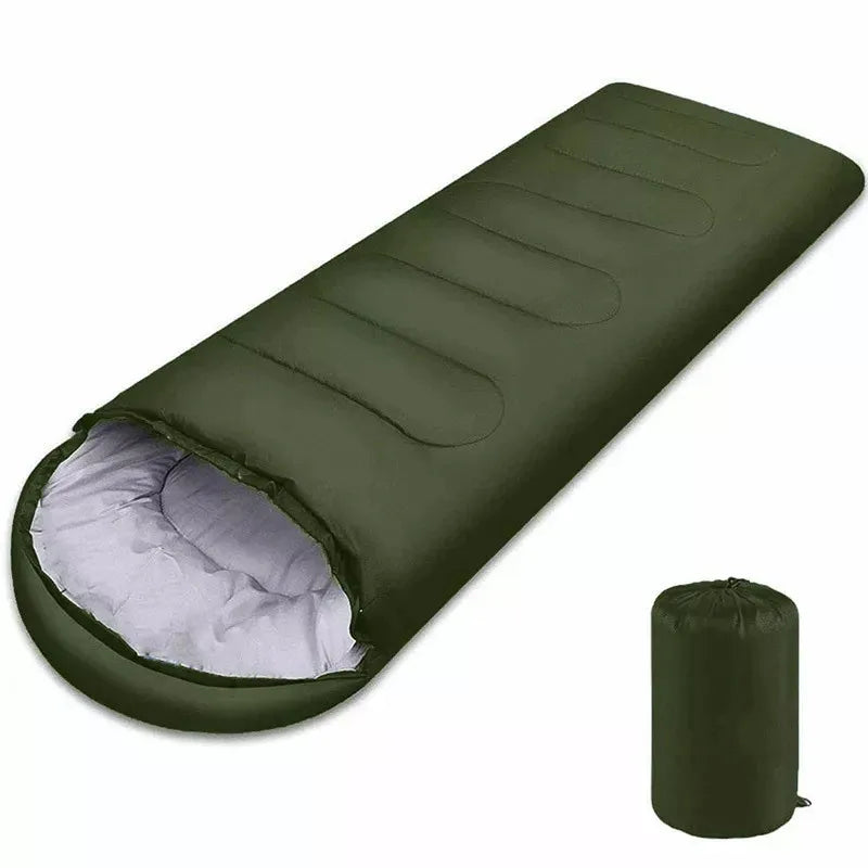 Ultralight 4 Season Camping Sleeping Bag Waterproof Envelope Warm Backpacking Sleeping Bags Portable Outdoor Hiking Travel Gear