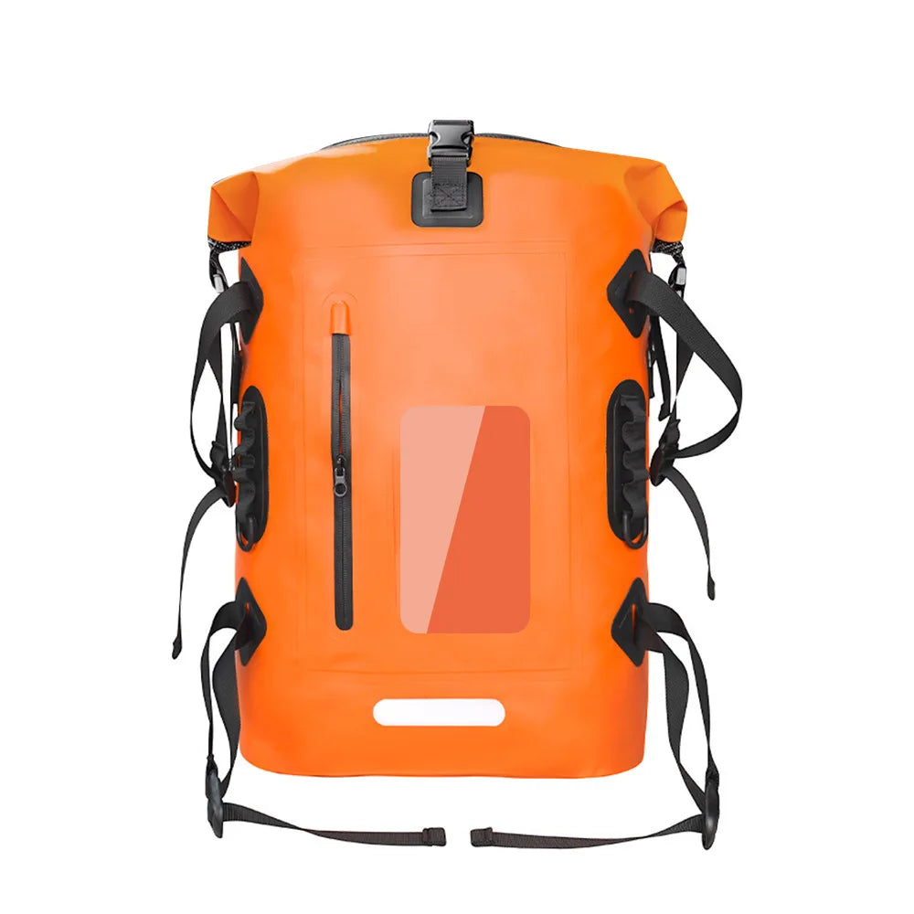 30L Waterproof Dry Bag Fishing Backpack Drift Swimming River Trekking Shoulder Bait Fishing Bucket Gear Diving Rafting Kayak Bag