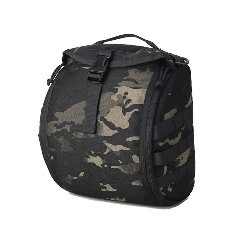 Tactical Fast Helmet Pack Helmet Storage Bag Outdoor Hiking Sports Motorcycle Cycling Carrying Pouch for Hunting Accessories