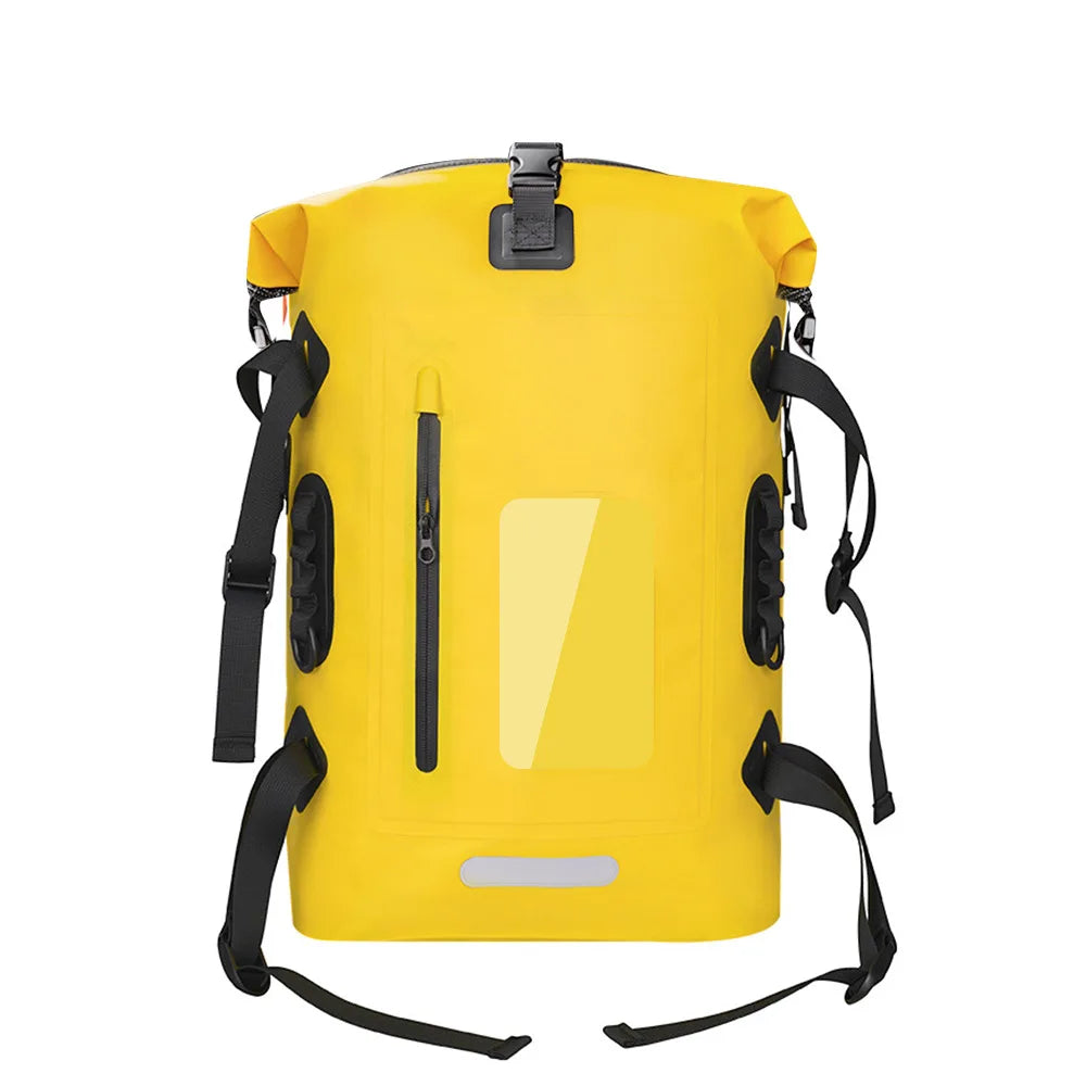 30L Waterproof Dry Bag Fishing Backpack Drift Swimming River Trekking Shoulder Bait Fishing Bucket Gear Diving Rafting Kayak Bag
