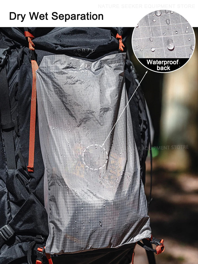 HIKEMAN Tactical Pouch Ultralight Expandable Pack for Outdoor Hiking Backpack Accessories Outdoor Gear Bag