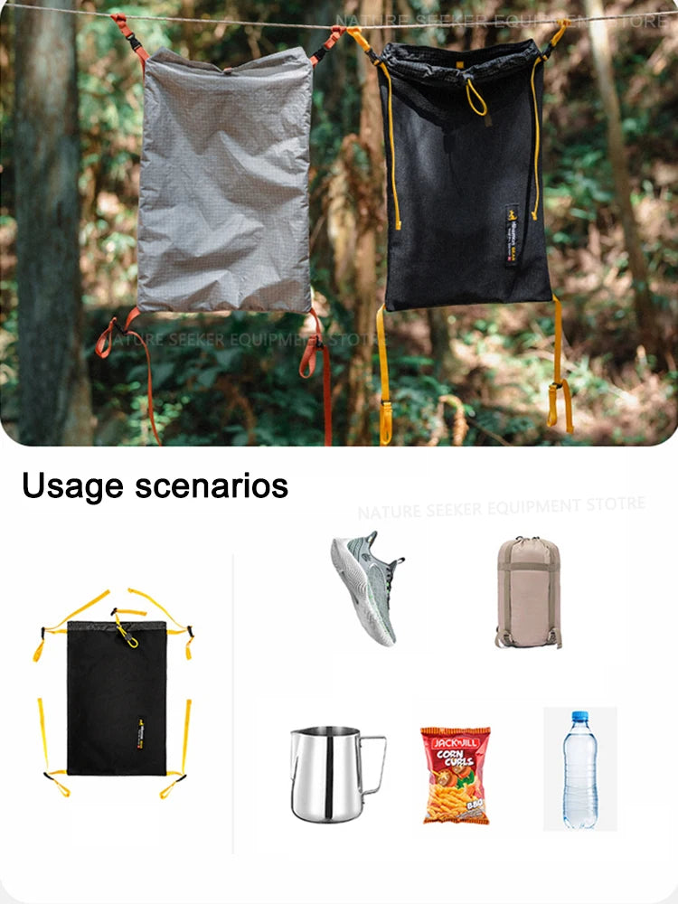 HIKEMAN Tactical Pouch Ultralight Expandable Pack for Outdoor Hiking Backpack Accessories Outdoor Gear Bag
