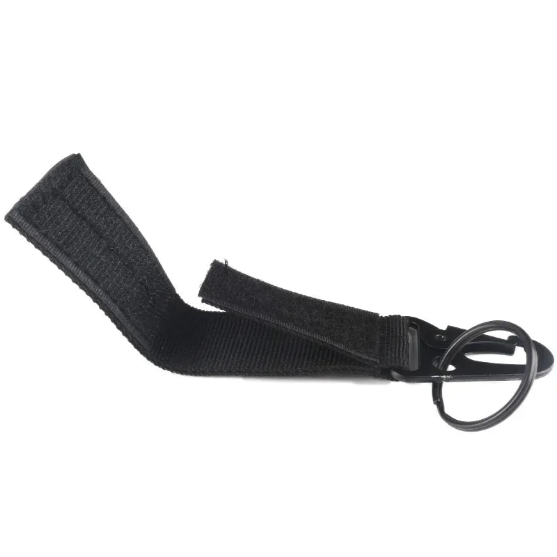 2pcs Outdoor Tactical Keychain Hiking Bag Accessories Multi-functional Webbing Eagle-beak Hook Hiking Hook