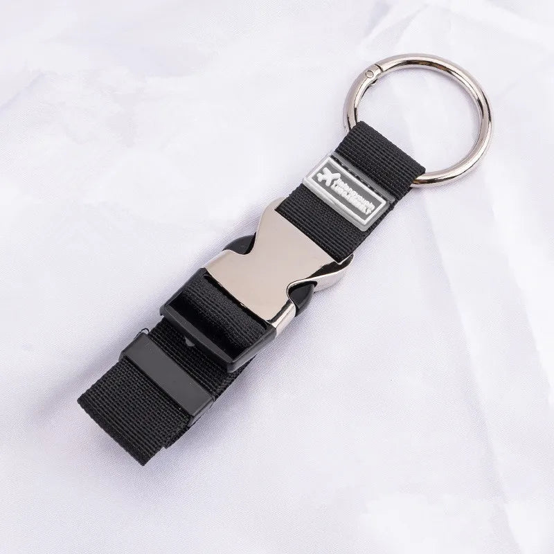 Convenient Luggage Straps Compartment External Hook Outdoor Hiking Bag Hanging Buckle Travel Trolley Case Connecting Rope Strap