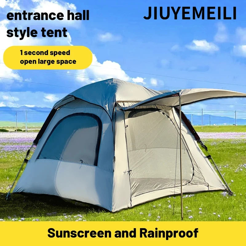 Pop Up Tents For Camping Automatic Quick-Opening Tent Sunshade Outdoor Self-Driving Travel Camping Tent Portable Fishing Hiking