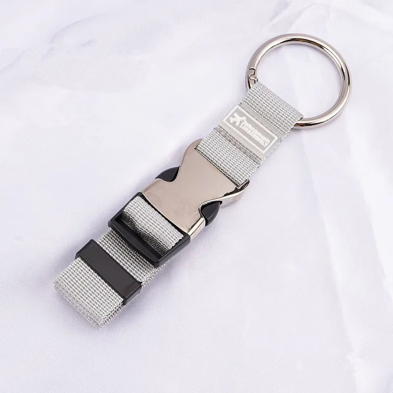 Convenient Luggage Straps Compartment External Hook Outdoor Hiking Bag Hanging Buckle Travel Trolley Case Connecting Rope Strap