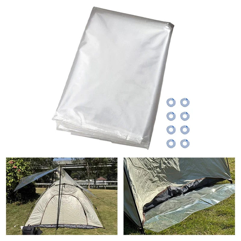 Groundsheet Ultralight Waterproof Tent Footprint Tarp Mat Camping Hiking Backpacking Outdoor Gear Portable Lightweight