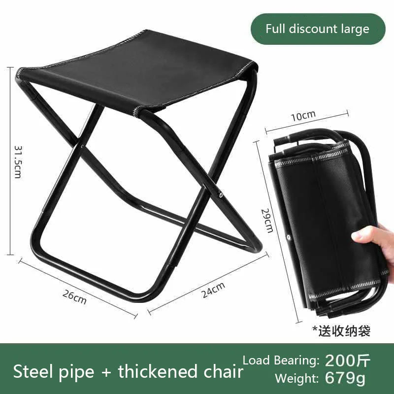 Portable Folding Chairs Are Available In Fully Folded And Semi-folded Versions. There Are Also Options For Large And Small Sizes