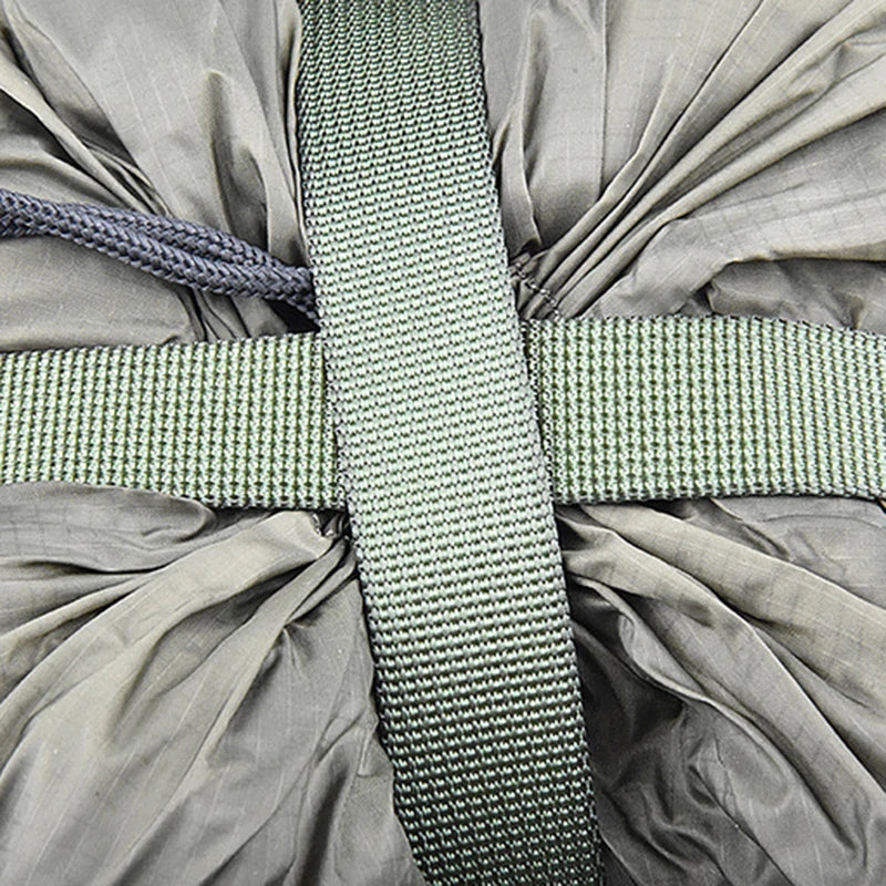 Outdoor Camping Sleeping Storage Bag 38*18cm Waterproof Compression Stuff Sack Drawstring Design Nylon Pack EDC Equipment