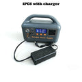 Portable Power Station Solar Generator with Solar Panel (Optional), 400W 192Wh LiFePO4 Power Bank, with Camp Solar Charger