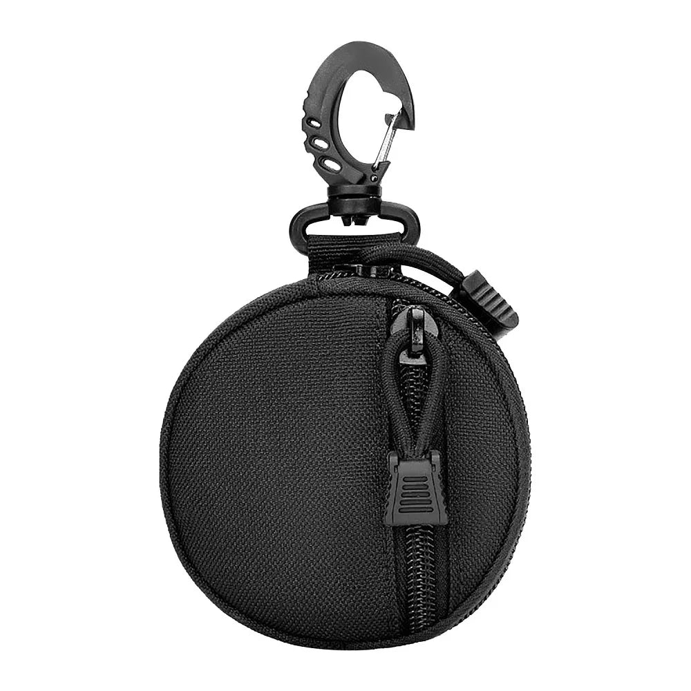 Outdoor Hiking Hunting Accessories Waist Bag Mini EDC Tool Pouch Keychain Zipper Holder Earphone Key Wallet Coin Purses