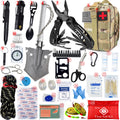 Top-Rated Car Survival First Aid Kit Full Molle Outdoor Emergency Trauma Pack for Camping Hiking IFAK EDC Essentials