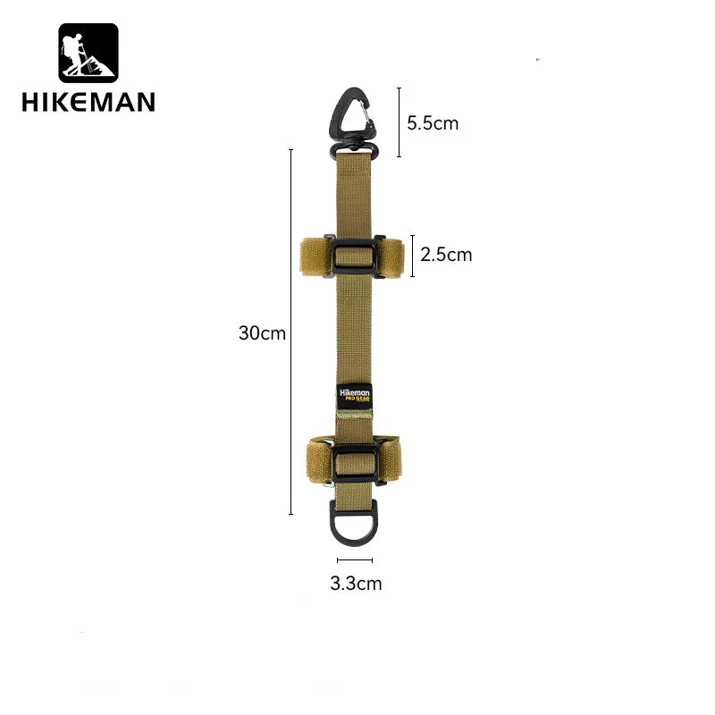 HIKEMAN Outdoor Backpack Shoulder Strap Expansion Strap Backpack Mountaineering Bag Modification Molle Plug-In Accessories