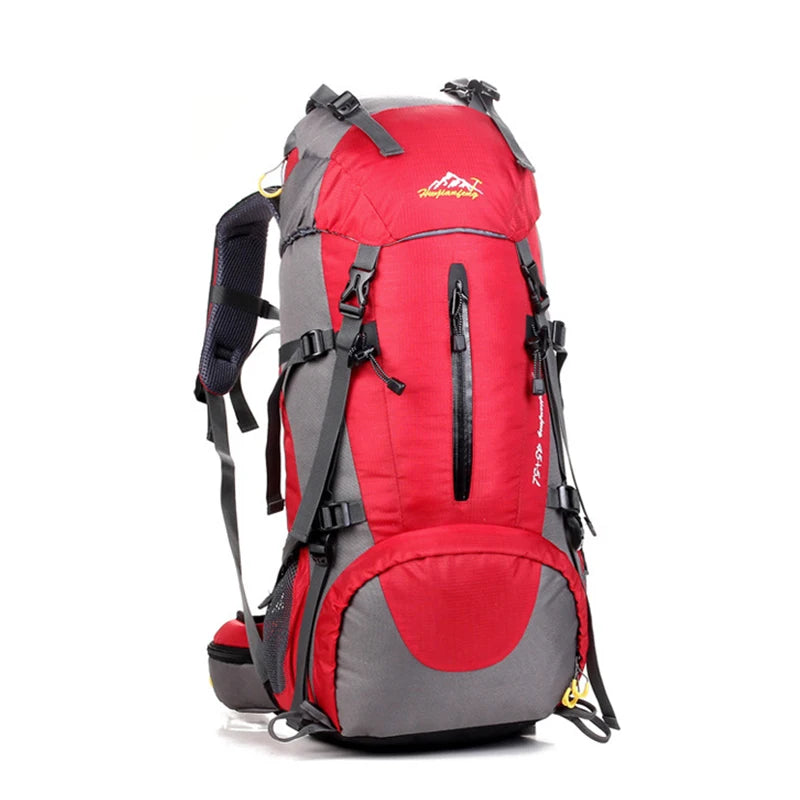 Hiking Camping Backpack 50L Women&Men Multi-function Outdoor Waterproof Large Capacity Trekking Travel Mountaineering Bags