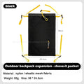 HIKEMAN Tactical Pouch Ultralight Expandable Pack for Outdoor Hiking Backpack Accessories Outdoor Gear Bag