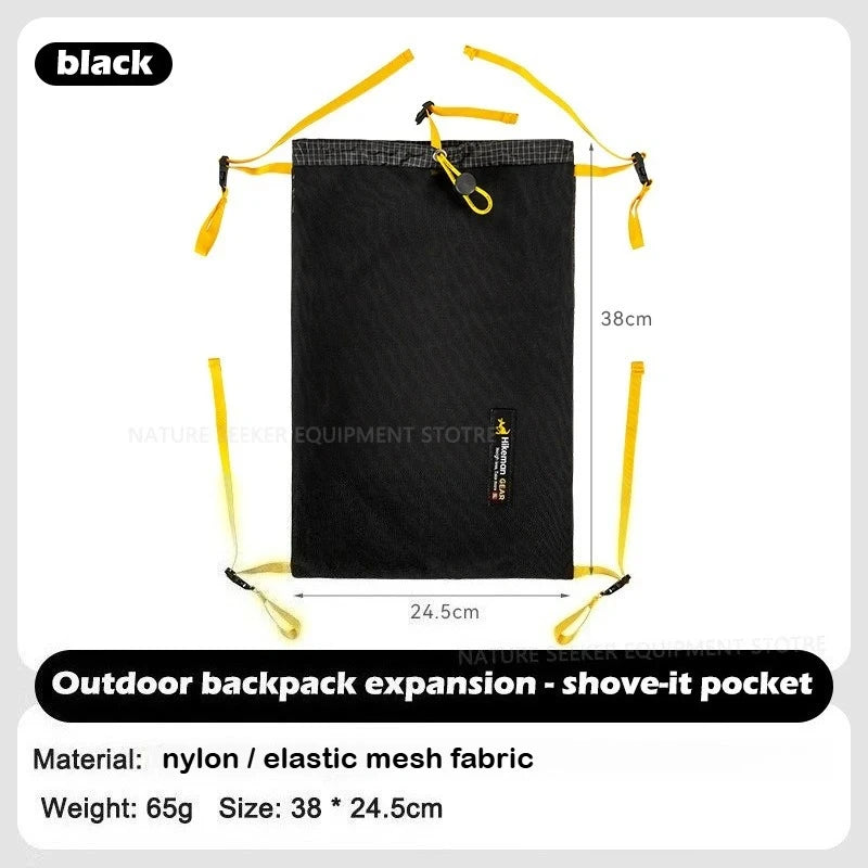 HIKEMAN Tactical Pouch Ultralight Expandable Pack for Outdoor Hiking Backpack Accessories Outdoor Gear Bag