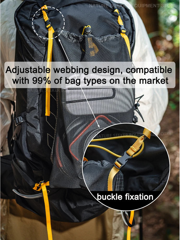 HIKEMAN Tactical Pouch Ultralight Expandable Pack for Outdoor Hiking Backpack Accessories Outdoor Gear Bag