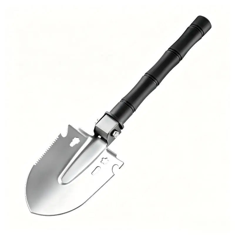 Survival Shovel Multi-Tool, Portable Engineer Shovel For Disaster Recovery,Car Emergency,Camping,Digging,and Gardening