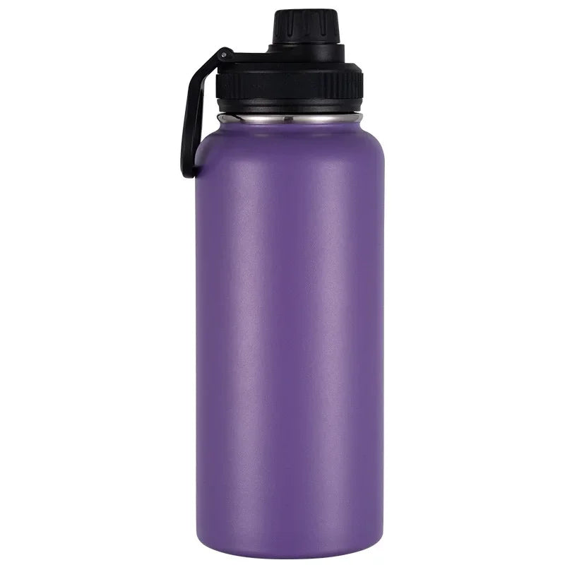 Printed logo 64oz 304 stainless steel insulated cup outdoor portable large capacity vacuum sports kettleCorporate custom gift