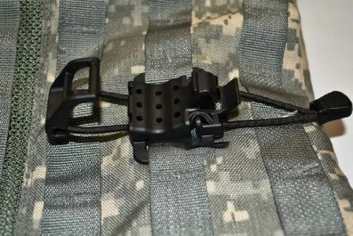 Tactical Wheel Clip Molle Hiking Accessories Multifunction Hanging Buckle Shovel Clamp Axe Clamp Bracket Military Backpack Acces