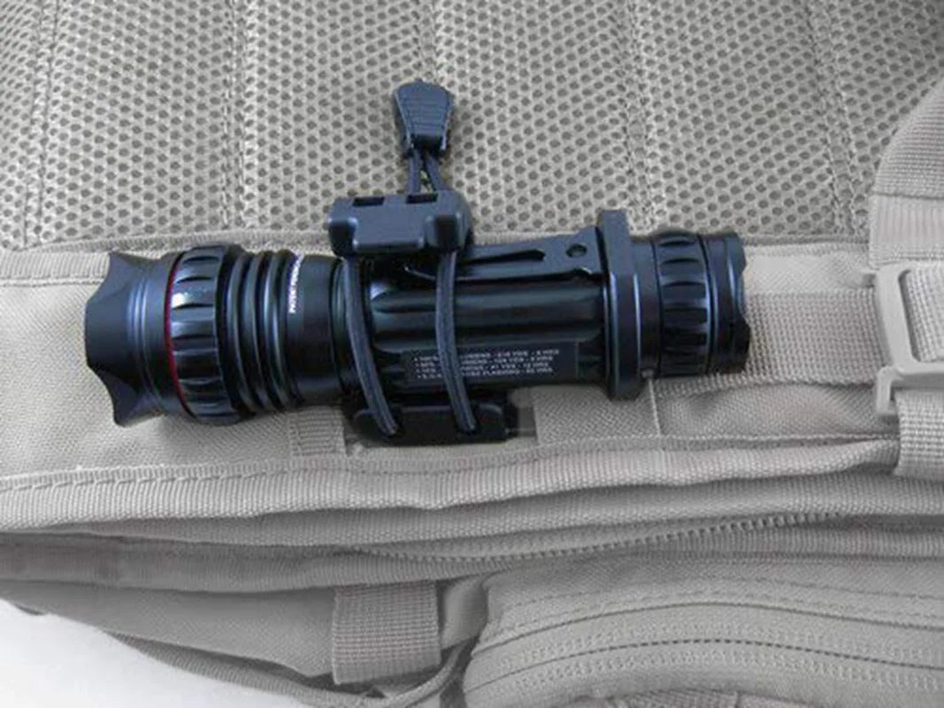 Tactical Wheel Clip Molle Hiking Accessories Multifunction Hanging Buckle Shovel Clamp Axe Clamp Bracket Military Backpack Acces