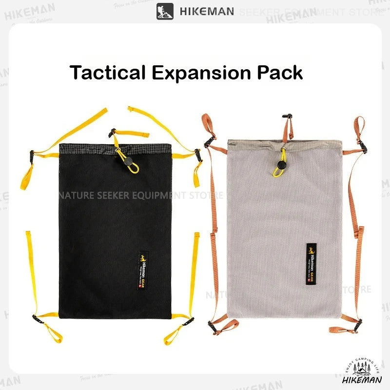 HIKEMAN Tactical Pouch Ultralight Expandable Pack for Outdoor Hiking Backpack Accessories Outdoor Gear Bag